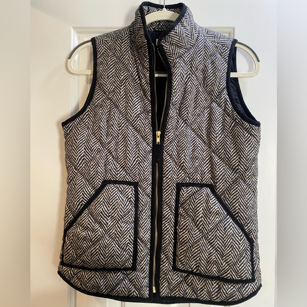 J Crew Quilted Puffer Vest